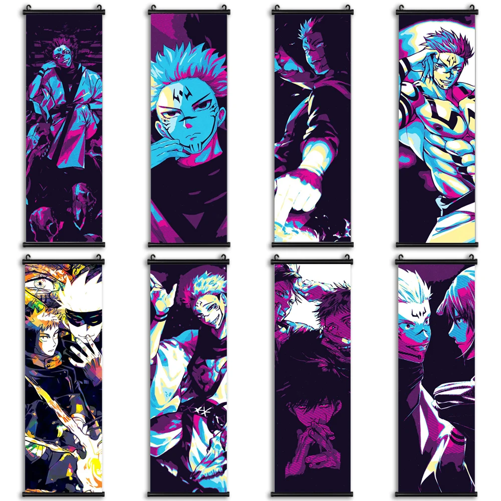 Canvas Vintage Modular Poster Jujutsu Kaisen Home Decor Painting Japan Anime Print Hanging Scrolls Picture Wall Art For Bedroom
Canvas Vintage Modular Poster Jujutsu Kaisen Home Decor Painting Japan Anime Print Hanging Scrolls Picture Wall Art For Bedroom