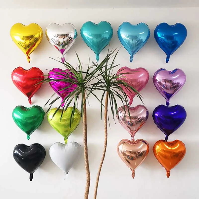50PCS Birthday Party Decoration 18 Inch Heart Aluminium Foil Balloon Photography Background Props Baby Shower Decor Supplies
50PCS Birthday Party Decoration 18 Inch Heart Aluminium Foil Balloon Photography Background Props Baby Shower Decor Supplies