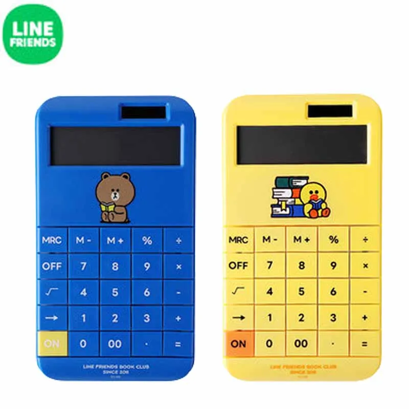 Line Friends Cartoon Brown Sally Cute Calculator Kawaii Anime School & Office Electronics Creative Calculator School Supplies
Line Friends Cartoon Brown Sally Cute Calculator Kawaii Anime School & Office Electronics Creative Calculator School Supplies