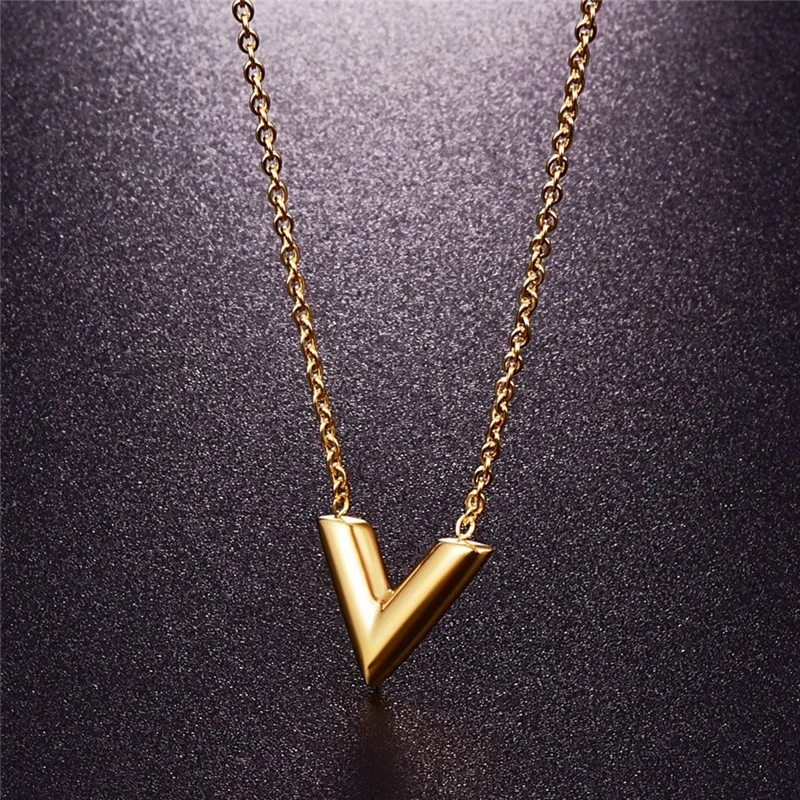 V Word Vendetta Symbol Woman's Neck Chain Creative Fashion High-Quality Party Women's Jewelry Gift 2021 Chain Trend
V Word Vendetta Symbol Woman's Neck Chain Creative Fashion High-Quality Party Women's Jewelry Gift 2021 Chain Trend