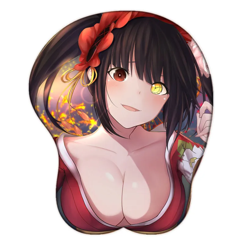 Date A Live Boobs Mousepad Tokisaki Kurumi Anime kimono Sexy Oppai Aldult 3D Mouse Pad with Silicone Gel Wrist Rest
Date A Live Boobs Mousepad Tokisaki Kurumi Anime kimono Sexy Oppai Aldult 3D Mouse Pad with Silicone Gel Wrist Rest