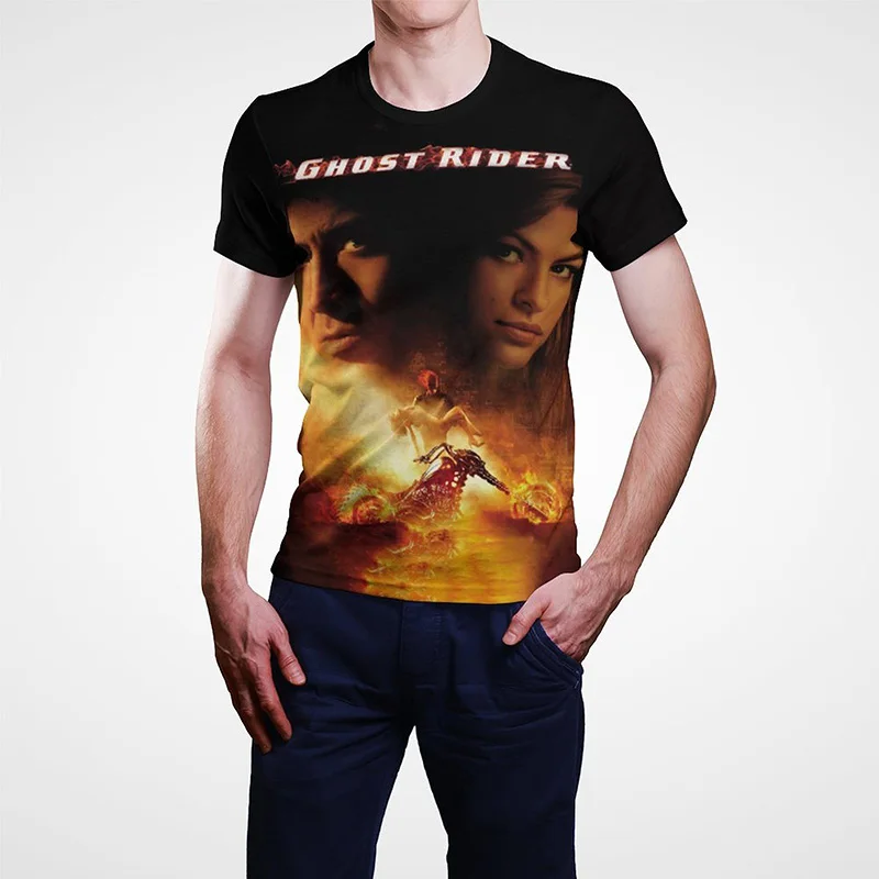 2022 Summer New Ghost Rider 3D Printed Fashion Men Women Children T-Shirt Casual Streetwear Short Sleeve Unisex Tops Cool Tee
2022 Summer New Ghost Rider 3D Printed Fashion Men Women Children T-Shirt Casual Streetwear Short Sleeve Unisex Tops Cool Tee