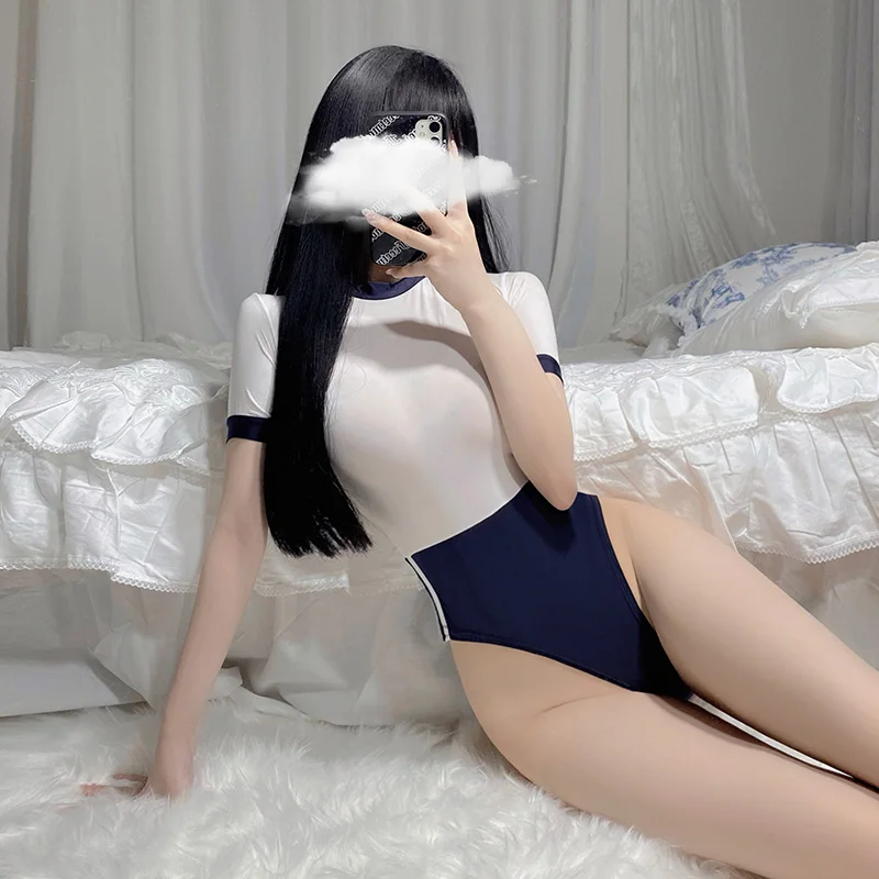 Women Sexy Lingerie Bodysuit Leotard Clubwear Jumpsuit Campus Sports Uniform Open Crotch Tights Underwear Erotic Catsuit Rompers
Women Sexy Lingerie Bodysuit Leotard Clubwear Jumpsuit Campus Sports Uniform Open Crotch Tights Underwear Erotic Catsuit Rompers