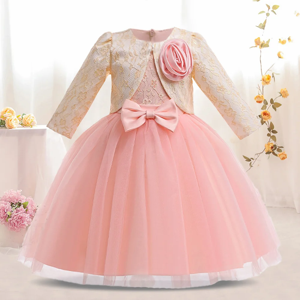 2PCS Girls Kids Party Dress Pageant Children Costume Bow Princess Clothes Birthday Wedding Elegant Evening Ball Gowns Vestidos
2PCS Girls Kids Party Dress Pageant Children Costume Bow Princess Clothes Birthday Wedding Elegant Evening Ball Gowns Vestidos