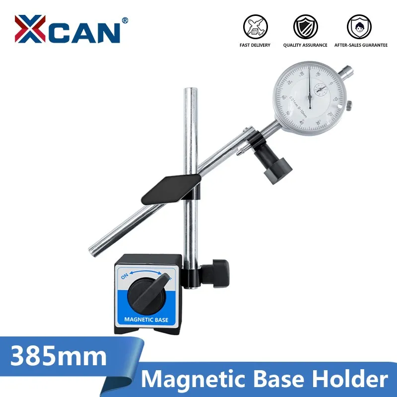 XCAN Magnetic Base Holder 10mm Dial Indicator Gauge Flexible Magnetic Stand Table Scale Indicators Measure Tools
XCAN Magnetic Base Holder 10mm Dial Indicator Gauge Flexible Magnetic Stand Table Scale Indicators Measure Tools