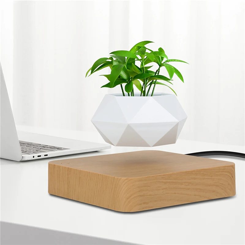 Levitating Air Bonsai Pot Rotation Flower Pot Magnetic Levitation Suspension Floating Pot Planter for Home Desk Decoration
Levitating Air Bonsai Pot Rotation Flower Pot Magnetic Levitation Suspension Floating Pot Planter for Home Desk Decoration