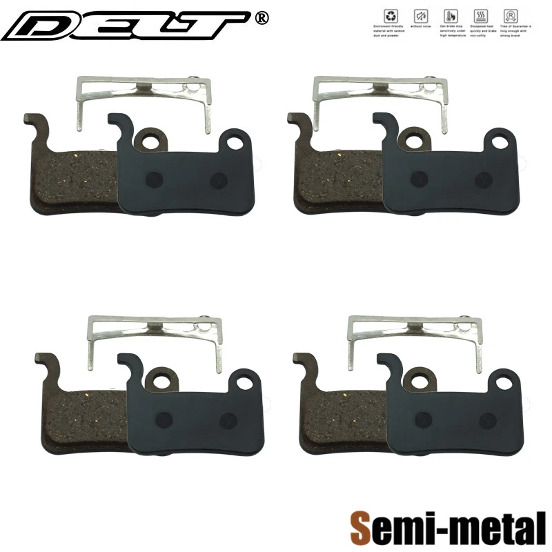 

4 Pair Bicycle Disc Brake Pads FOR SHIMANO XT/R M975 M966 M965M775 M776 M765 SLX M665 HONE 596 595 Semi-metal BIKE ZOOM HB-870