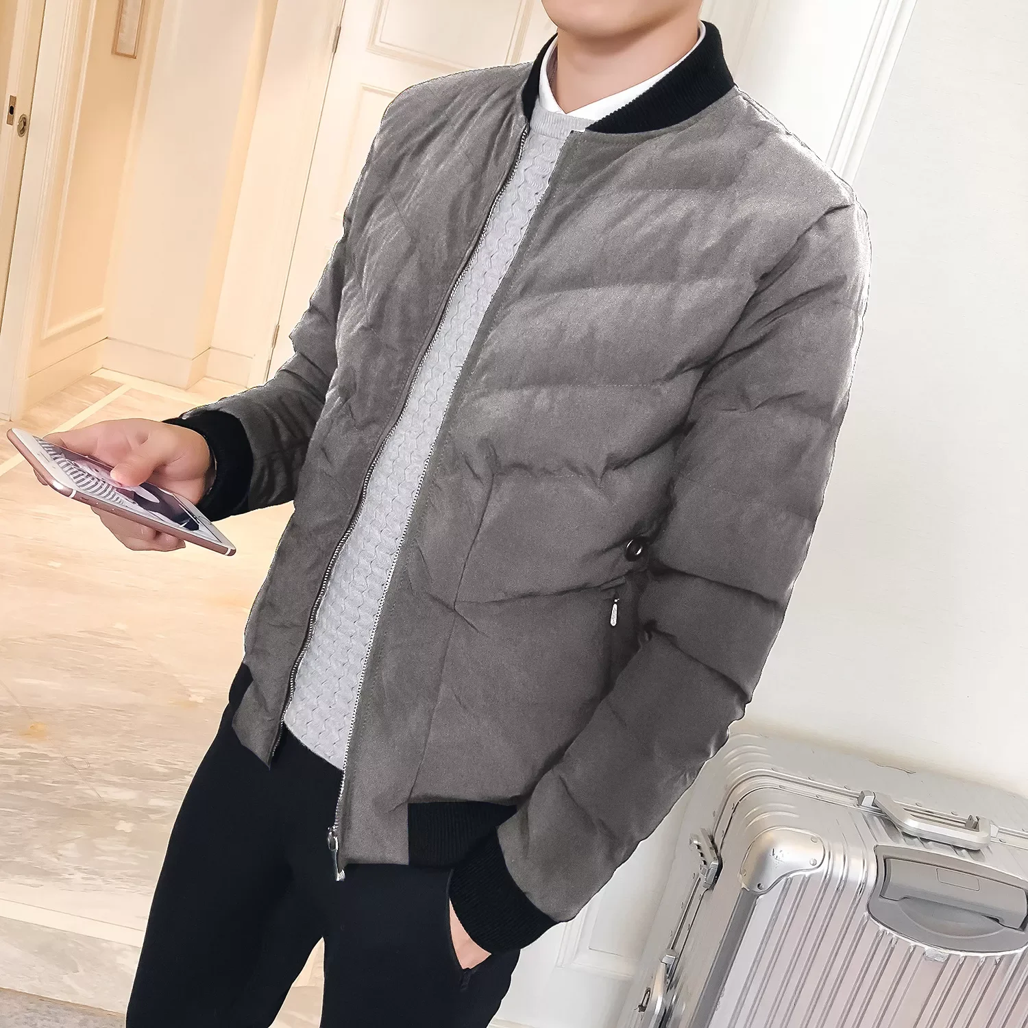 Padded Short Overcoat for Male Clothing Casual Cotton-padded Jacket 2022 Brand New Winter Men's Jackets
Padded Short Overcoat for Male Clothing Casual Cotton-padded Jacket 2022 Brand New Winter Men's Jackets