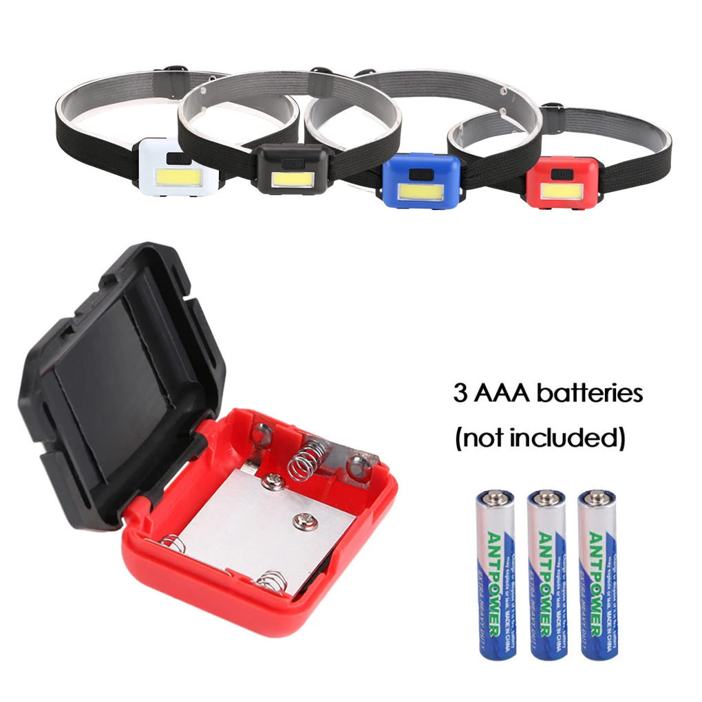 Head Torch ABS 3 Modes Mini Multicolored Camping Supplies COB LED Headlamp 3W IPX4 Lighting Device Mini Headlamps blue
Head Torch ABS 3 Modes Mini Multicolored Camping Supplies COB LED Headlamp 3W IPX4 Lighting Device Mini Headlamps blue