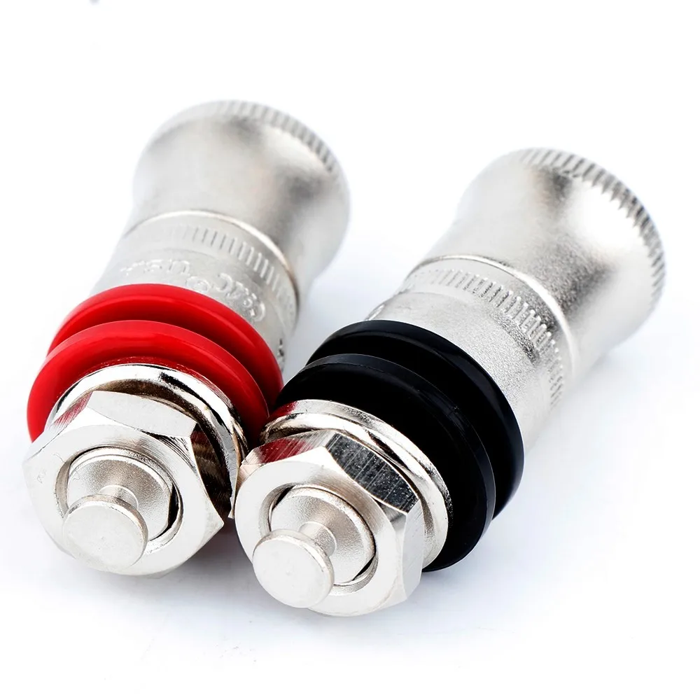 BP1124 CMC Rhodium Plated Speaker Amplifier Binding Post Terminal Banana Plug Socket
BP1124 CMC Rhodium Plated Speaker Amplifier Binding Post Terminal Banana Plug Socket