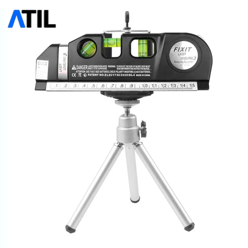 4 In 1 Laser Level Straight Line Multi Household Horizontal Right Angle Level Woodworking Electronic Measuring Instruments
4 In 1 Laser Level Straight Line Multi Household Horizontal Right Angle Level Woodworking Electronic Measuring Instruments