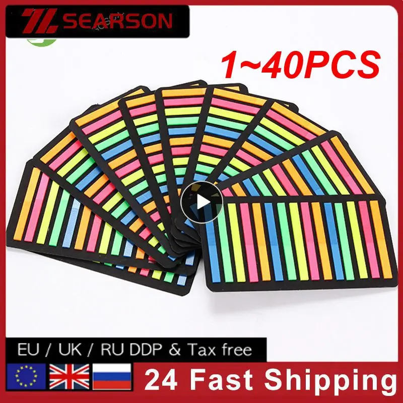 1~40PCS Style For Page Marker Planner Stickers Office School Stationery Color Transparent Fluorescent Index Tabs Flags Sticky
1~40PCS Style For Page Marker Planner Stickers Office School Stationery Color Transparent Fluorescent Index Tabs Flags Sticky