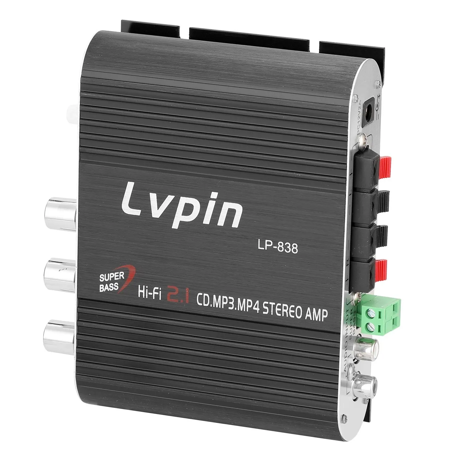 Mini HIFI Audio Stereo Power Amplifier Subwoofer MP3 Car Radio Channels 2 Household Super
Mini HIFI Audio Stereo Power Amplifier Subwoofer MP3 Car Radio Channels 2 Household Super