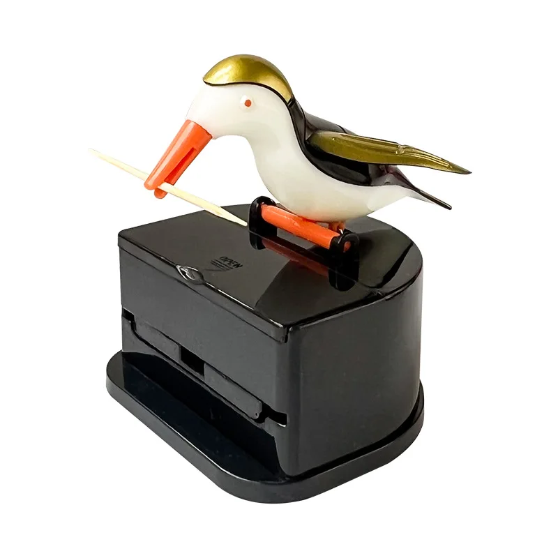 Cute Flying Bird Toothpick Container Automatic Toothpick Dispenser Toothpick Holder Home Decor Table Decoration Table Accessorys
Cute Flying Bird Toothpick Container Automatic Toothpick Dispenser Toothpick Holder Home Decor Table Decoration Table Accessorys