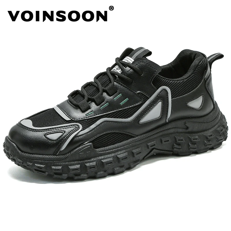 Voinsoon Non Slip Wear-resistant Rubber Men Sneakers Sweat-Absorbant Anti-Odor Running Shoes Skin Friendly Mesh Sports Shoes
Voinsoon Non Slip Wear-resistant Rubber Men Sneakers Sweat-Absorbant Anti-Odor Running Shoes Skin Friendly Mesh Sports Shoes