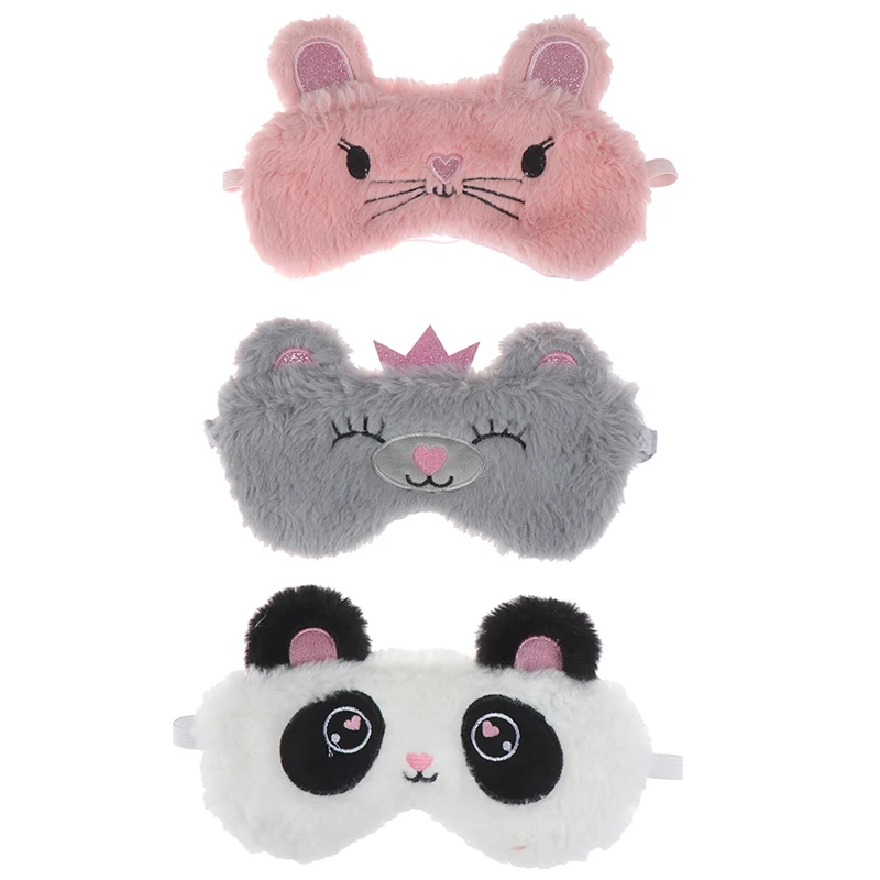 Panda Eye Mask Women Plush Animal Mouse Bear Eye Cover Home Party Eyeshade Cute Plush Eye Mask Girl Toy Suitable For Travel
Panda Eye Mask Women Plush Animal Mouse Bear Eye Cover Home Party Eyeshade Cute Plush Eye Mask Girl Toy Suitable For Travel