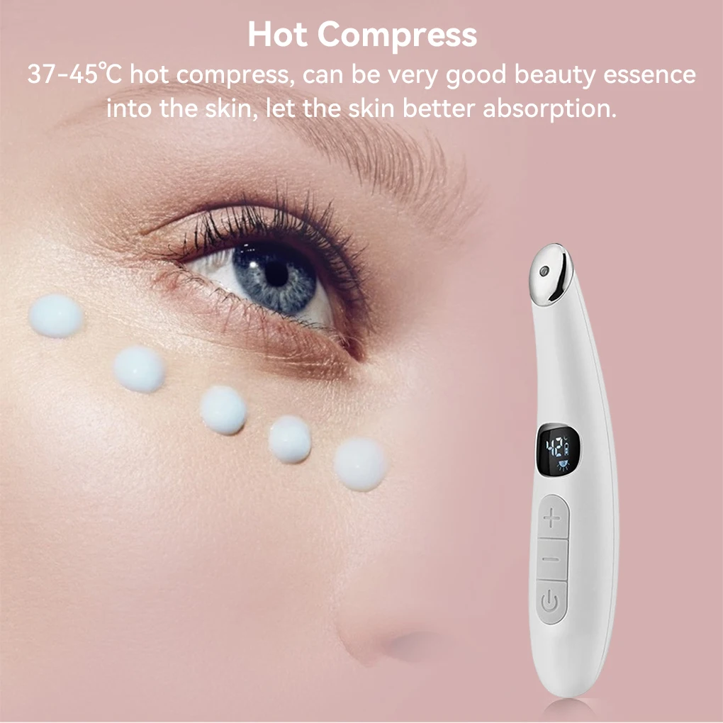 Eye Massager Anti-wrinkle Device Healthy Care Hot Massage USB Rechargeable Instrument Vibration Remove Household Skin
Eye Massager Anti-wrinkle Device Healthy Care Hot Massage USB Rechargeable Instrument Vibration Remove Household Skin