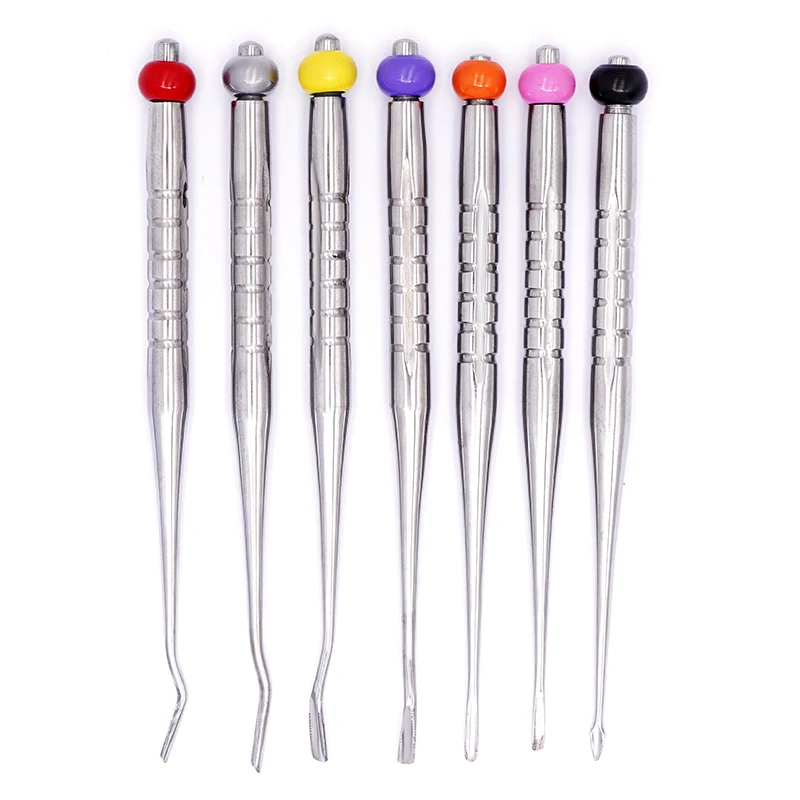 

1/7pcs Dental Tooth Extracting Tools Titanium Alloy Dental Elevator Set Dental Extraction Root Tooth Implant Instrument