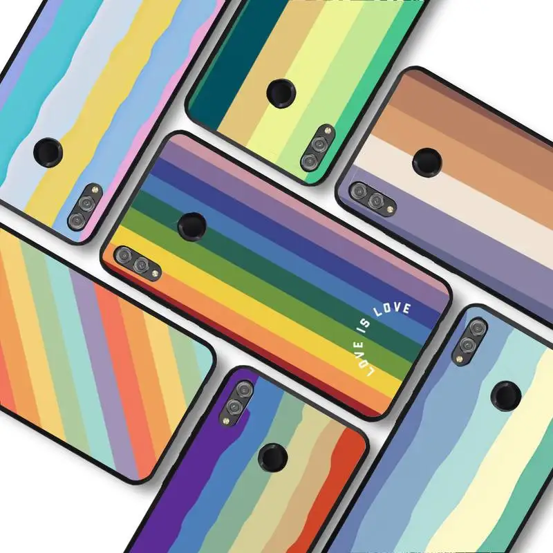Rainbow Phone Case for Huawei Honor 10 i 8X C 5A 20 9 10 30 lite pro Voew 10 20 V30
Rainbow Phone Case for Huawei Honor 10 i 8X C 5A 20 9 10 30 lite pro Voew 10 20 V30