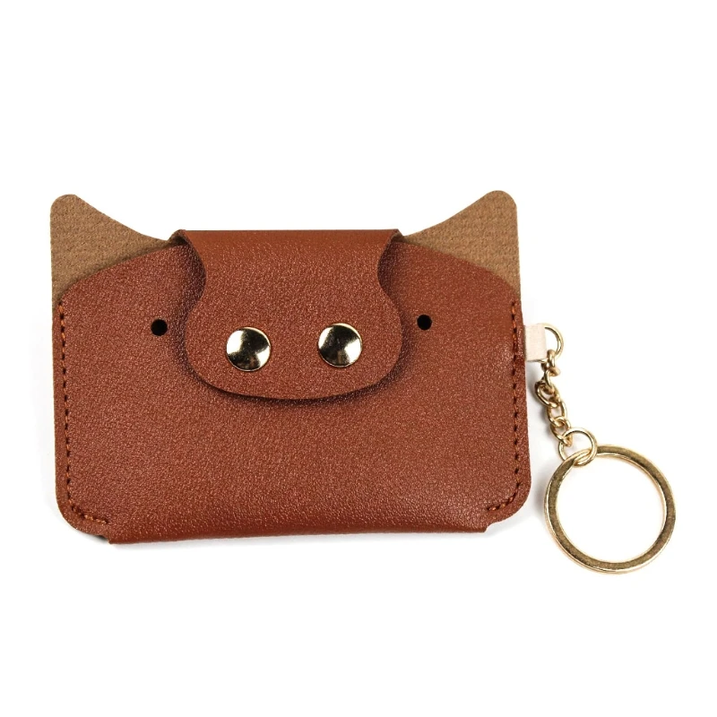 PU Leather Coin Purse for Men Women Cute Pig Card Holder Storage Money Bag Case Keychain Wallet Holder Pouch 
PU Leather Coin Purse for Men Women Cute Pig Card Holder Storage Money Bag Case Keychain Wallet Holder Pouch