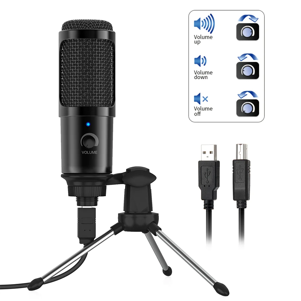 DM18 Professional Rechargeable Stand Condenser Microphone Kit for Mobile Phone PC Vlogging Broadcasting Youtube Recording
DM18 Professional Rechargeable Stand Condenser Microphone Kit for Mobile Phone PC Vlogging Broadcasting Youtube Recording