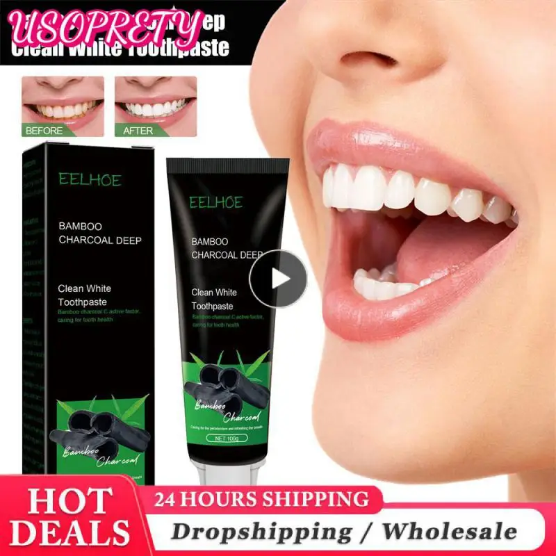 Lasting Effect Nursing Toothpaste Fresh Breath Whitening Toothpaste Whiten Teeth Clean Teeth Bamboo Charcoal Toothpaste
Lasting Effect Nursing Toothpaste Fresh Breath Whitening Toothpaste Whiten Teeth Clean Teeth Bamboo Charcoal Toothpaste