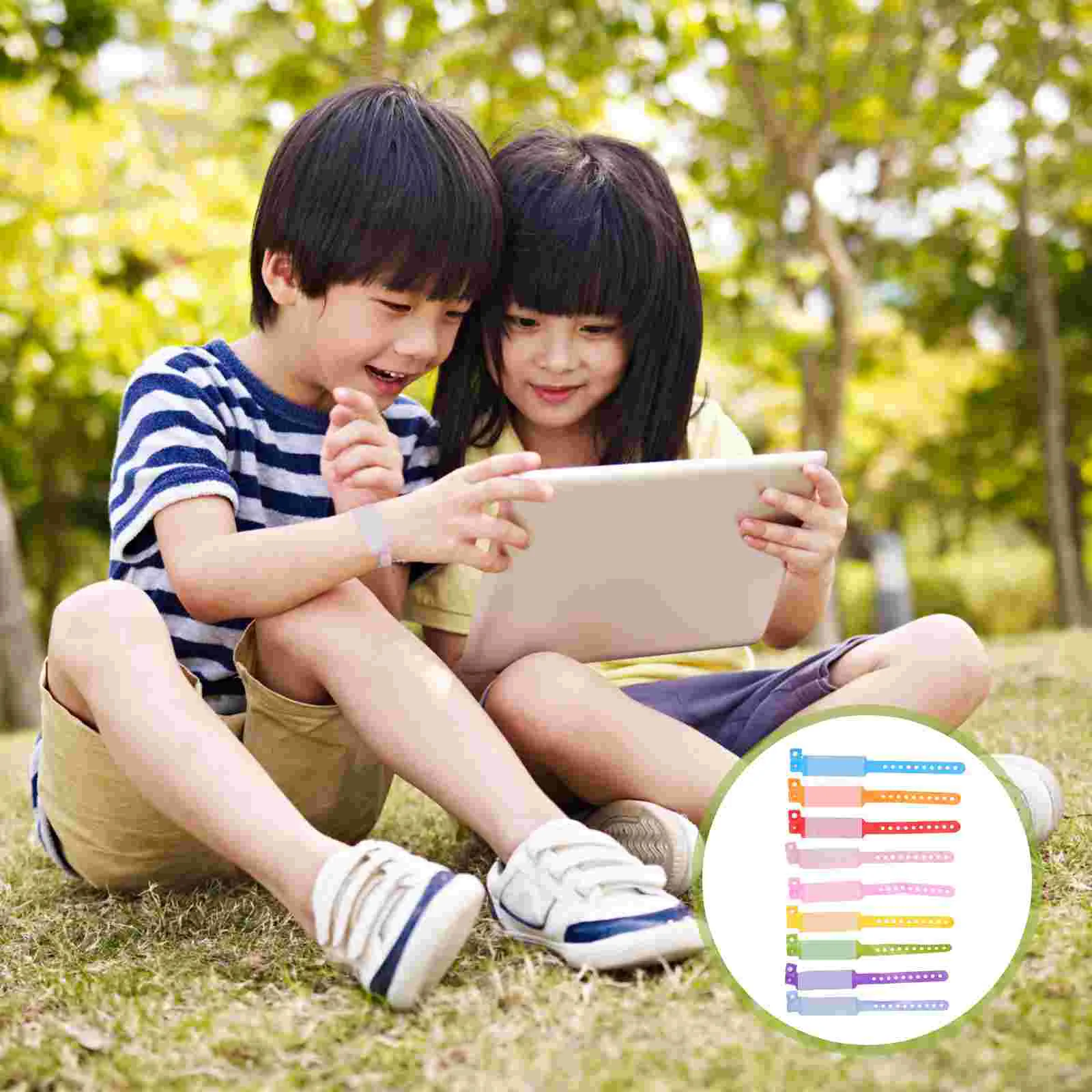 100 Pcs Kids Bangles Jewelry Anti-lost Bracelet Writable Wristband Card PVC Travel
100 Pcs Kids Bangles Jewelry Anti-lost Bracelet Writable Wristband Card PVC Travel