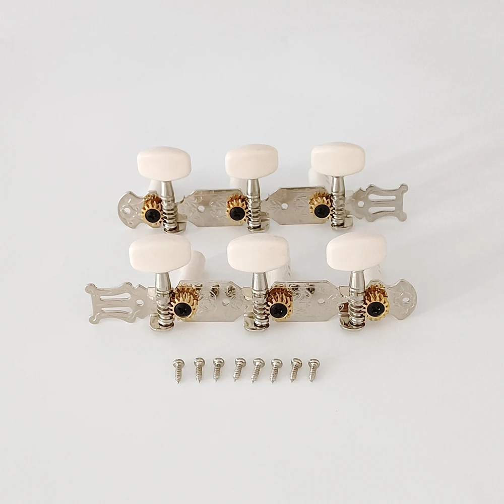 1 Pcs Classical Guitar Tuner Acoustic Classical Guitar Tuning Keys Steel Pegs Machine Heads Set New
1 Pcs Classical Guitar Tuner Acoustic Classical Guitar Tuning Keys Steel Pegs Machine Heads Set New