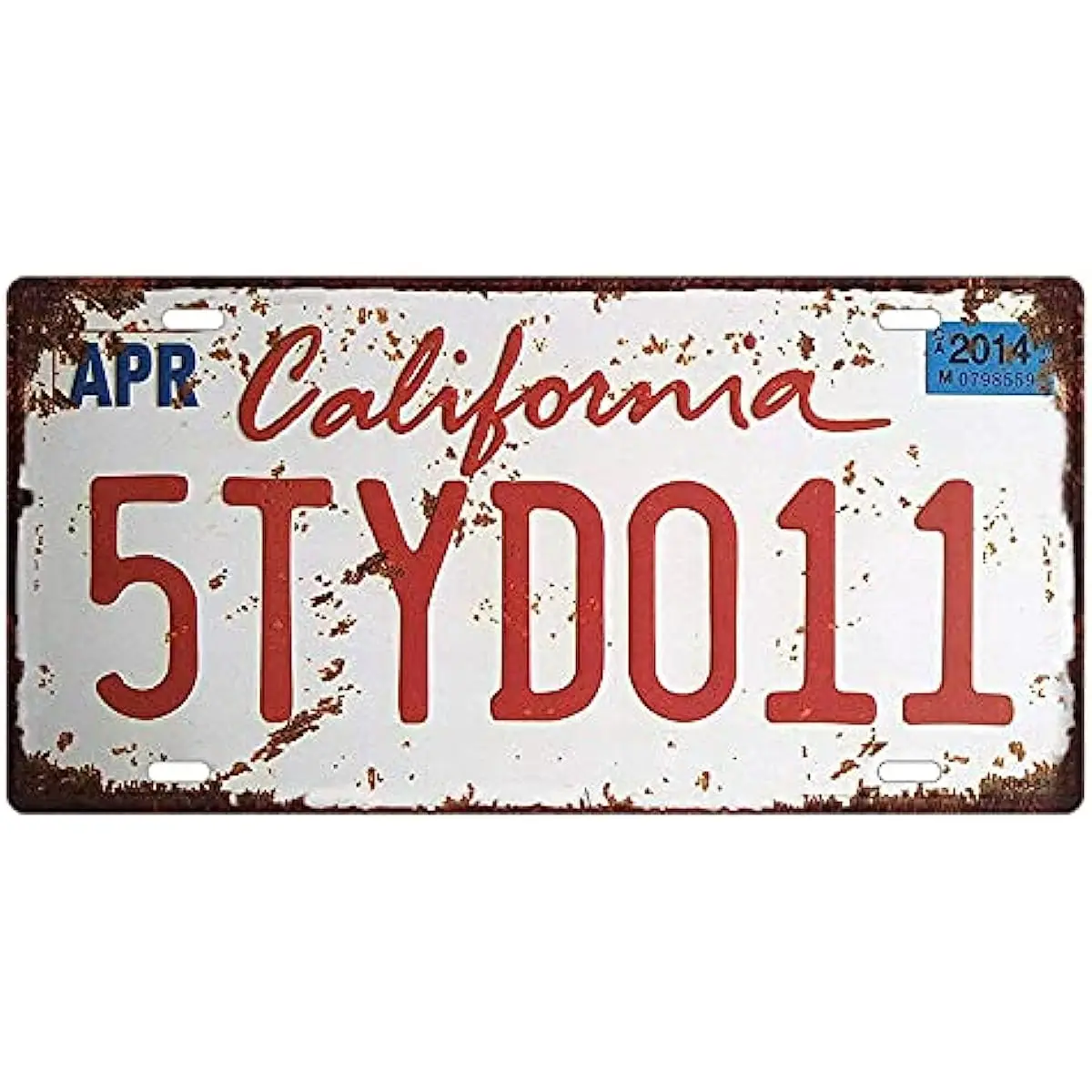 1 винтажный декор стен для дома BAYABU CA California 5TYD01, автомобильный номерной знак, металлические жестяные знаки, рельефная бирка
1 винтажный декор стен для дома BAYABU CA California 5TYD01, автомобильный номерной знак, металлические жестяные знаки, рельефная бирка