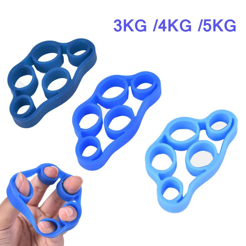 3KG 4KG 5KG Silicon Finger Pullers Hand Finger Grip Strength Trainer Resistance Strengthener Band Tension Exercise Fitness
3KG 4KG 5KG Silicon Finger Pullers Hand Finger Grip Strength Trainer Resistance Strengthener Band Tension Exercise Fitness