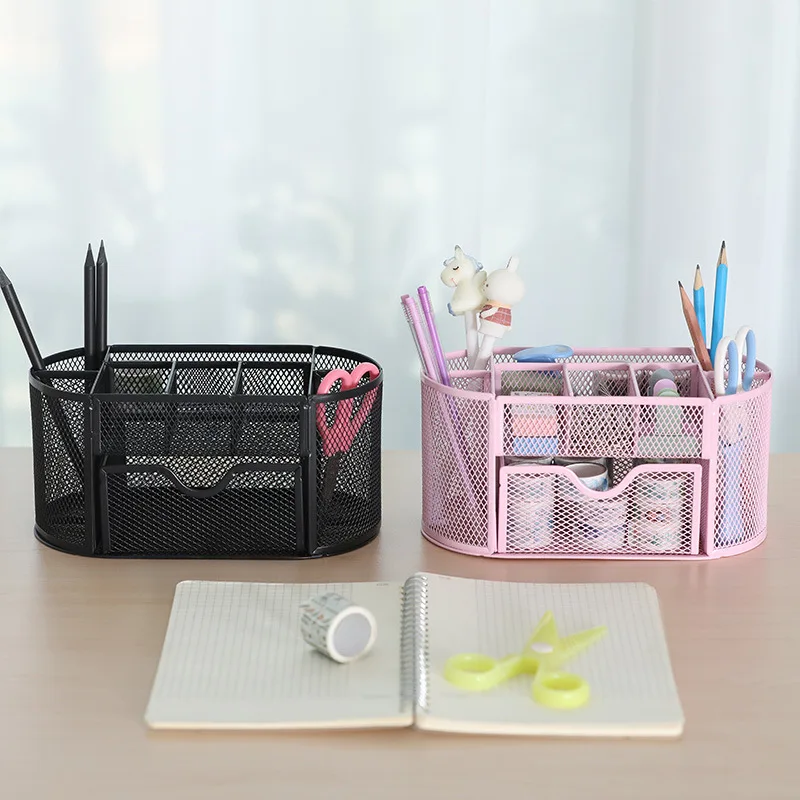 Pen Holder Organizer Home Decoration Wrought Iron Storage Basket Sundries Organizer Desktop Cosmetics Storage Basket
Pen Holder Organizer Home Decoration Wrought Iron Storage Basket Sundries Organizer Desktop Cosmetics Storage Basket