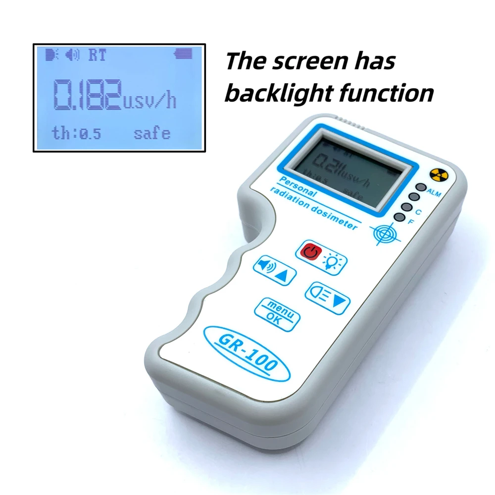 

Geiger Counter Nuclear Radiation Detector J321 Tube Portable Personal Dosimeter X-ray γ-ray β-ray Radioactivity Marble Tester
