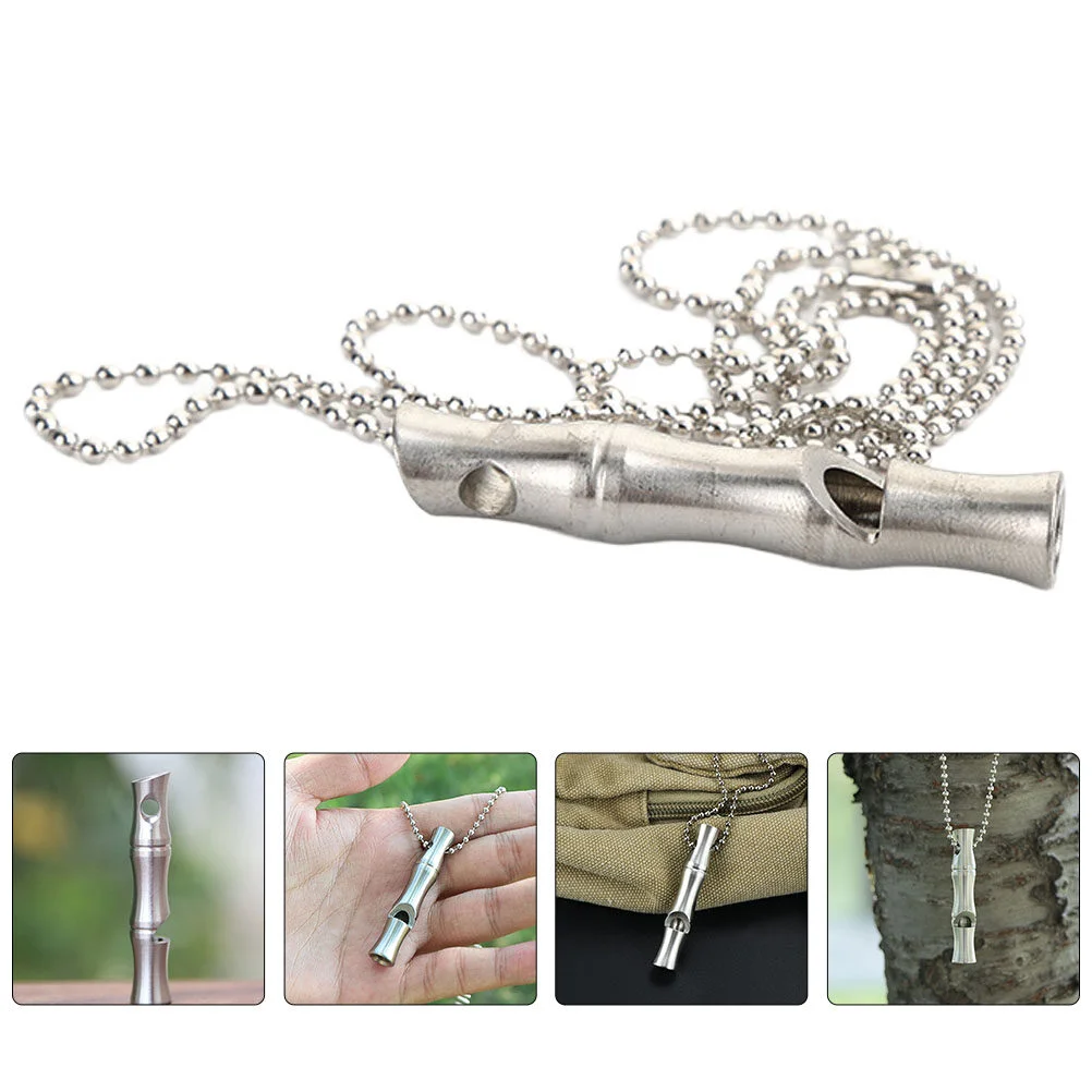 Decorate Outdoor Dog Trainer Hiking Whistle Training Pet Metal Multipurpose Stainless Steel Tool 
Decorate Outdoor Dog Trainer Hiking Whistle Training Pet Metal Multipurpose Stainless Steel Tool