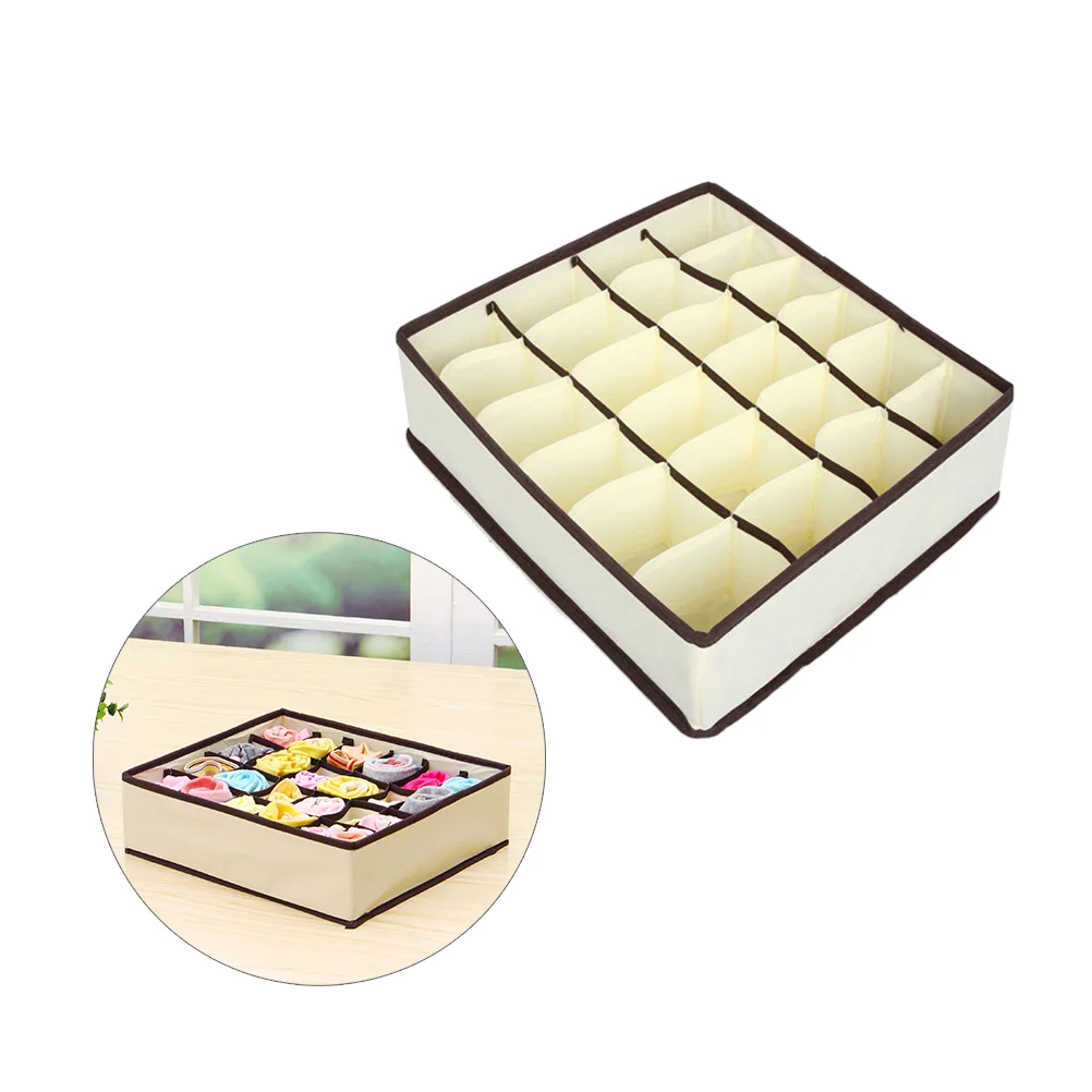 3 Pcs Briefs Dresser Drawer Organizer Holder Sock Storage Box Fabric Bin Finishing Box Organizers
3 Pcs Briefs Dresser Drawer Organizer Holder Sock Storage Box Fabric Bin Finishing Box Organizers