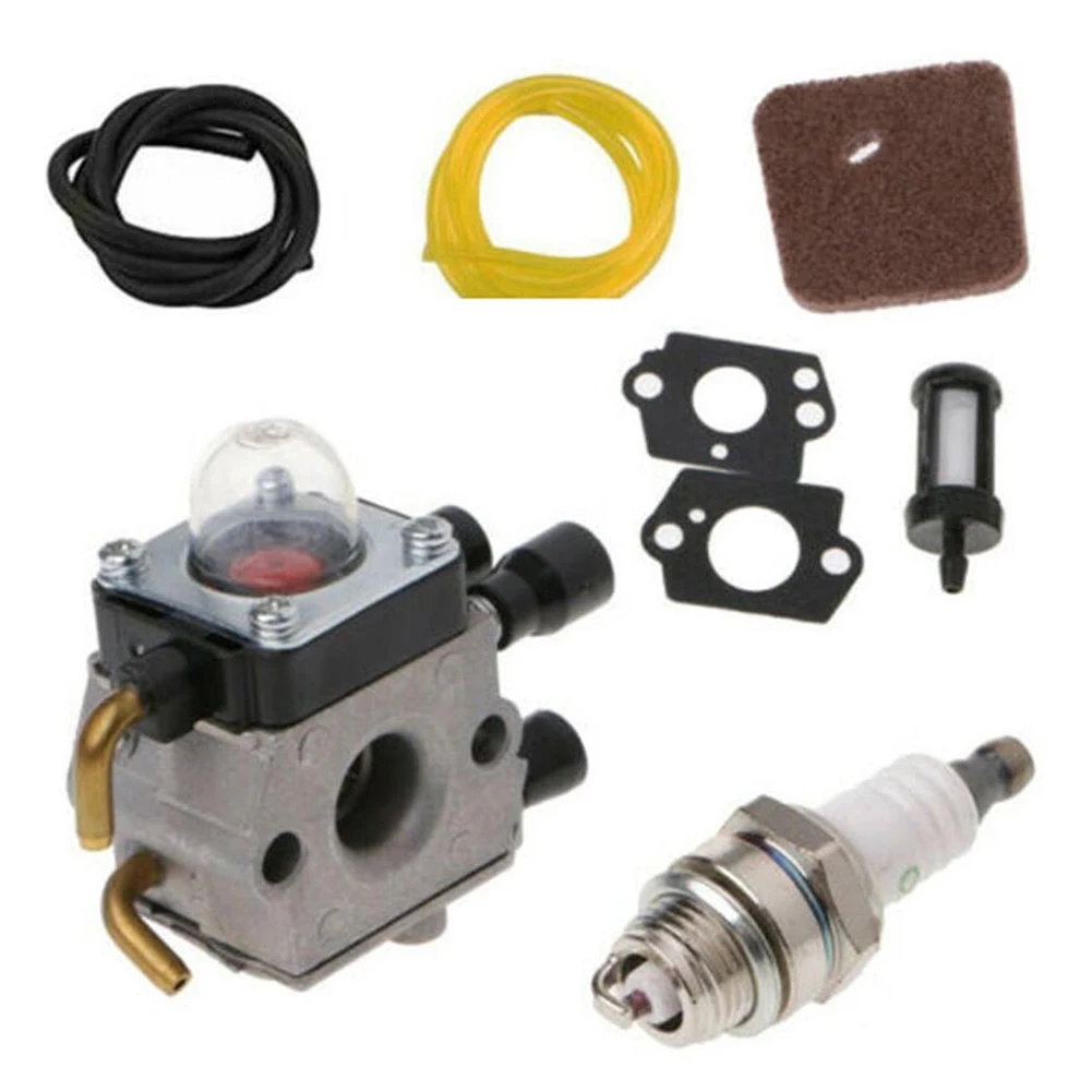 Carburetor Kit For STIHL FS38 FS45 FS46 FS55 KM55 HL45 FC55 FS74 FS75 FS76 FS80 FS85 FC75 SP80 KM80 HS80 KM85 HL75 HT70 HT75
Carburetor Kit For STIHL FS38 FS45 FS46 FS55 KM55 HL45 FC55 FS74 FS75 FS76 FS80 FS85 FC75 SP80 KM80 HS80 KM85 HL75 HT70 HT75