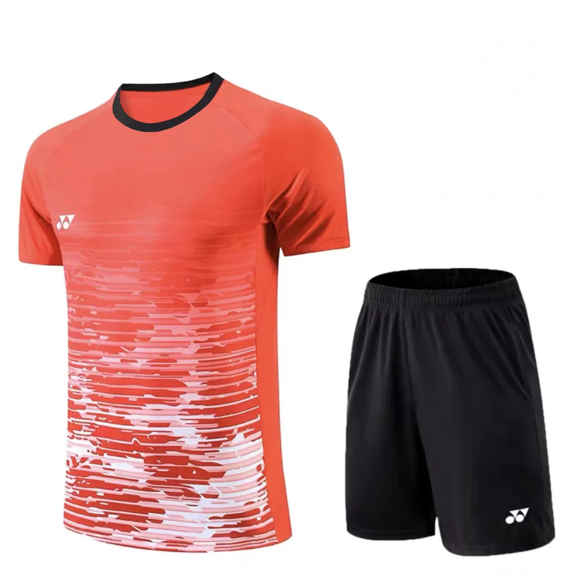 Футболка и шорты для бадминтона YONEX, комплект одежды для тренировок по теннису и настольному теннису, летняя уличная футболка для бега, дышащая модель
Футболка и шорты для бадминтона YONEX, комплект одежды для тренировок по теннису и настольному теннису, летняя уличная футболка для бега, дышащая модель