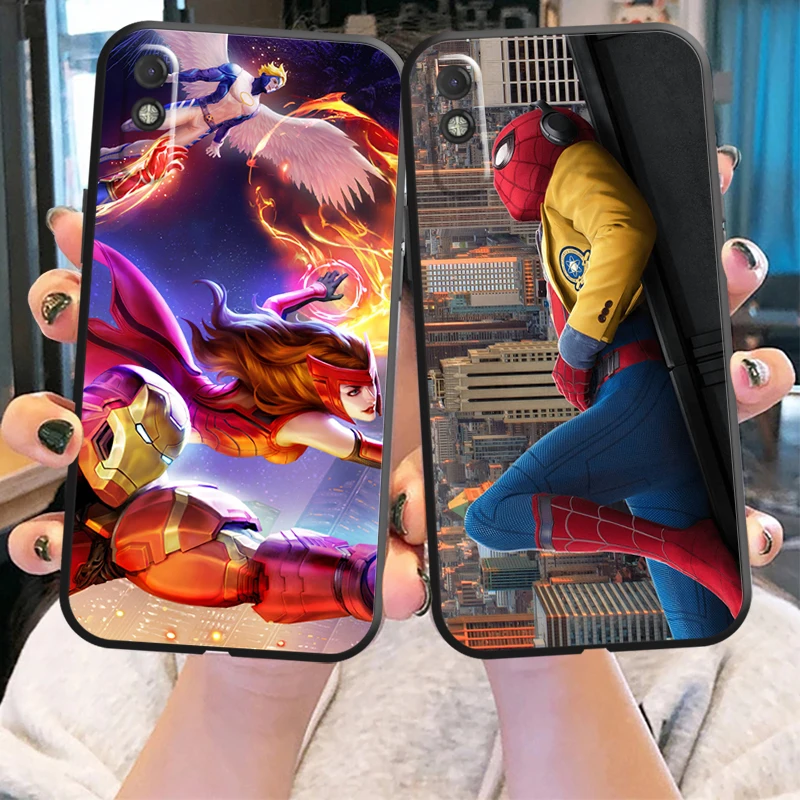 Popular Marvel Phone Case For Xiaomi Redmi 7 7A 8 8A 9 9i 9AT 9T 9A 9C Note 7 8 2021 8T 8 Pro Funda Black Liquid Silicon Soft
Popular Marvel Phone Case For Xiaomi Redmi 7 7A 8 8A 9 9i 9AT 9T 9A 9C Note 7 8 2021 8T 8 Pro Funda Black Liquid Silicon Soft