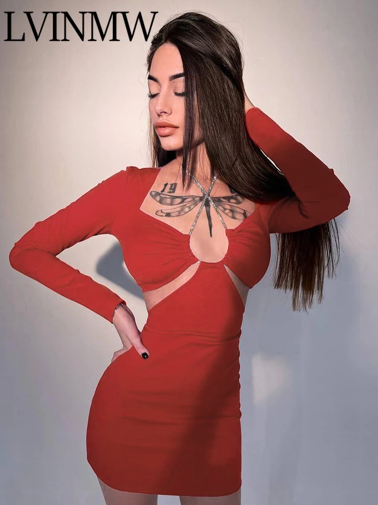 LVINMW Весенняя Клубная вечерние платье 2022 Открытое платье с лямкой на шее элегантное платье для женщин с длинным рукавом сексуальное повседн...
LVINMW Весенняя Клубная вечерние платье 2022 Открытое платье с лямкой на шее элегантное платье для женщин с длинным рукавом сексуальное повседн...