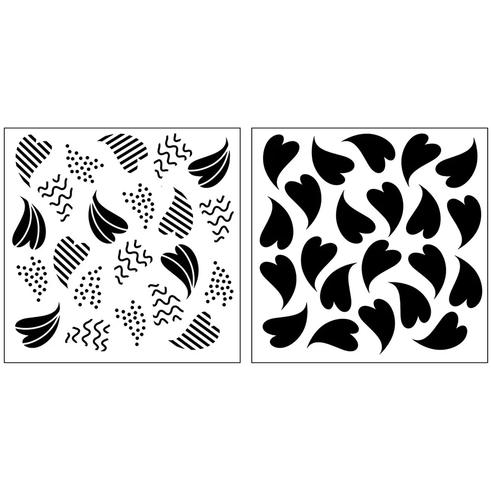Spring Layering Heart Shaped Petals Stencils Reusable Crafts Template Kids Fun Diy Drawing Scrapbook Diary Coloring Decorative
Spring Layering Heart Shaped Petals Stencils Reusable Crafts Template Kids Fun Diy Drawing Scrapbook Diary Coloring Decorative
