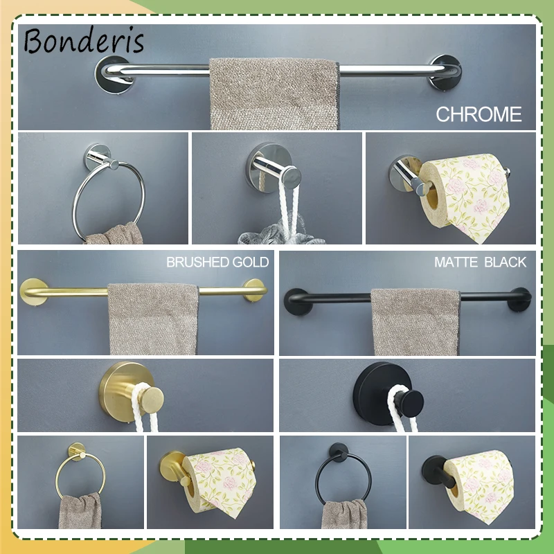 Mirror Polished Stainless Steel Bathroom Accessories Towel Bar Rack Toilet Paper Holder Towel Ring Robe Hook Brushed Gold Black
Mirror Polished Stainless Steel Bathroom Accessories Towel Bar Rack Toilet Paper Holder Towel Ring Robe Hook Brushed Gold Black