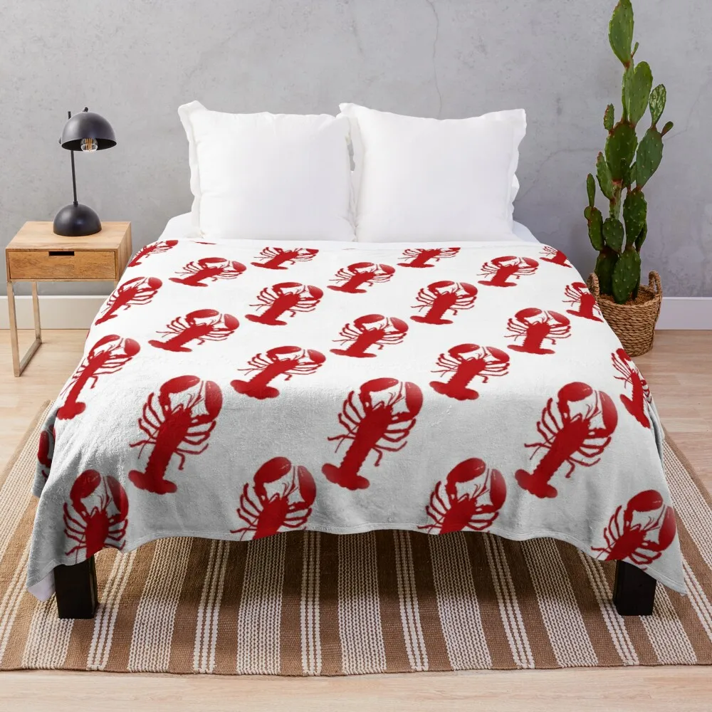Red Lobster Repeating Pattern Throw Blanket Fashion Sofa Blankets 
Red Lobster Repeating Pattern Throw Blanket Fashion Sofa Blankets