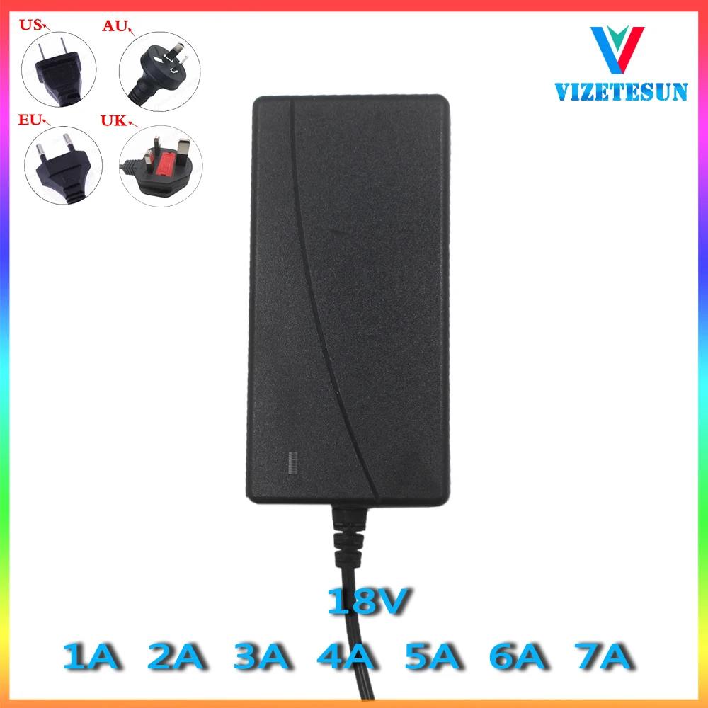 

DC 18V 1A 2A 3A 4A 5A 6A 7A Power Adapter Access Control Building Intercom Doorbell Power Cord