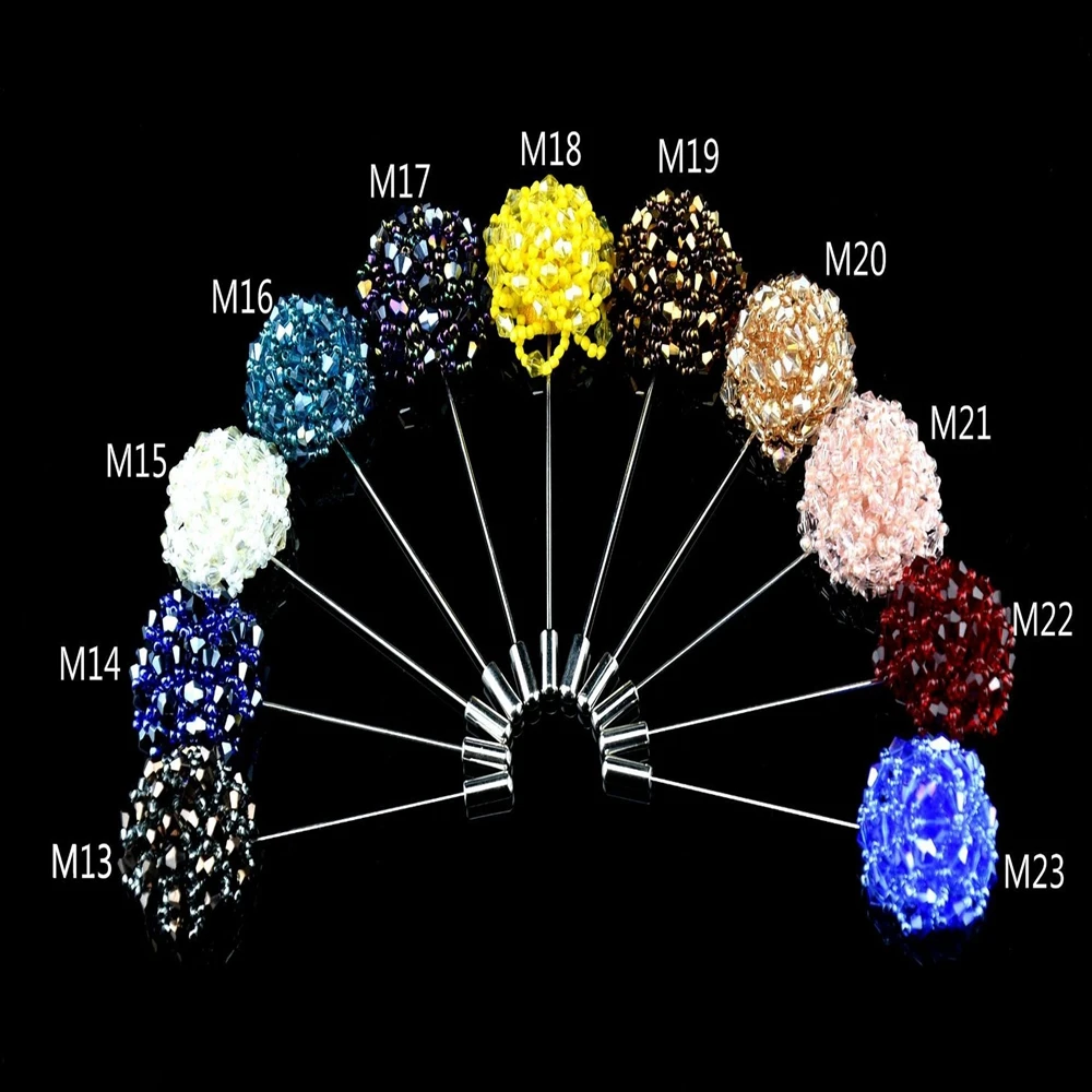 Crystal Beaded Rose Flower Women Brooch Floral Men Lapel Pins for Suits Handmade Rhinestone Brooch Pins Accessory
Crystal Beaded Rose Flower Women Brooch Floral Men Lapel Pins for Suits Handmade Rhinestone Brooch Pins Accessory