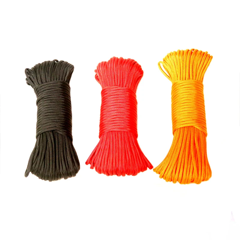 

31 Meters Dia.4mm 9 stand Cores Paracord for Survival Parachute Cord Lanyard Camping Climbing Camping Rope Hiking Clothesline