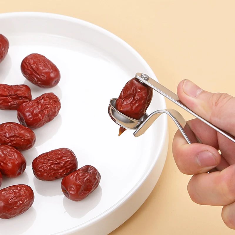 Stainless Steel Corers Jujube Cherry Pitters Fruit Hand-pressing Seed Core Remover Household Enucleator Kitchen Tool Dropship
Stainless Steel Corers Jujube Cherry Pitters Fruit Hand-pressing Seed Core Remover Household Enucleator Kitchen Tool Dropship