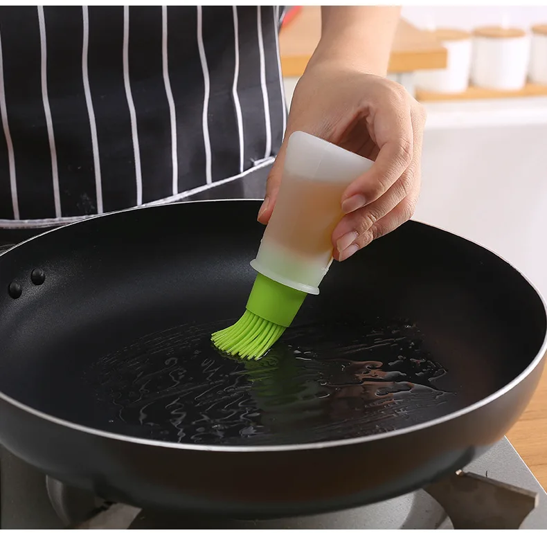Silicone Oil Bottle Brush with Cap Scaled BBQ Brush Kitchen Accessories Cooking Tool Soft Brush Head Wholesale
Silicone Oil Bottle Brush with Cap Scaled BBQ Brush Kitchen Accessories Cooking Tool Soft Brush Head Wholesale