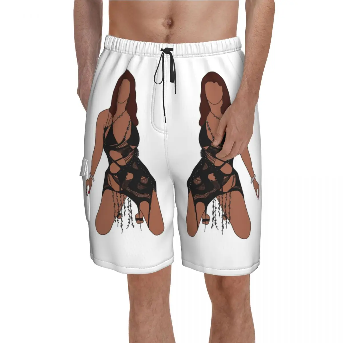 Doja Cat Sculpt Cool Board Shorts black sexy figure singer music art Beach Shorts High Quality Men's Funny Print Swim Trunks
Doja Cat Sculpt Cool Board Shorts black sexy figure singer music art Beach Shorts High Quality Men's Funny Print Swim Trunks