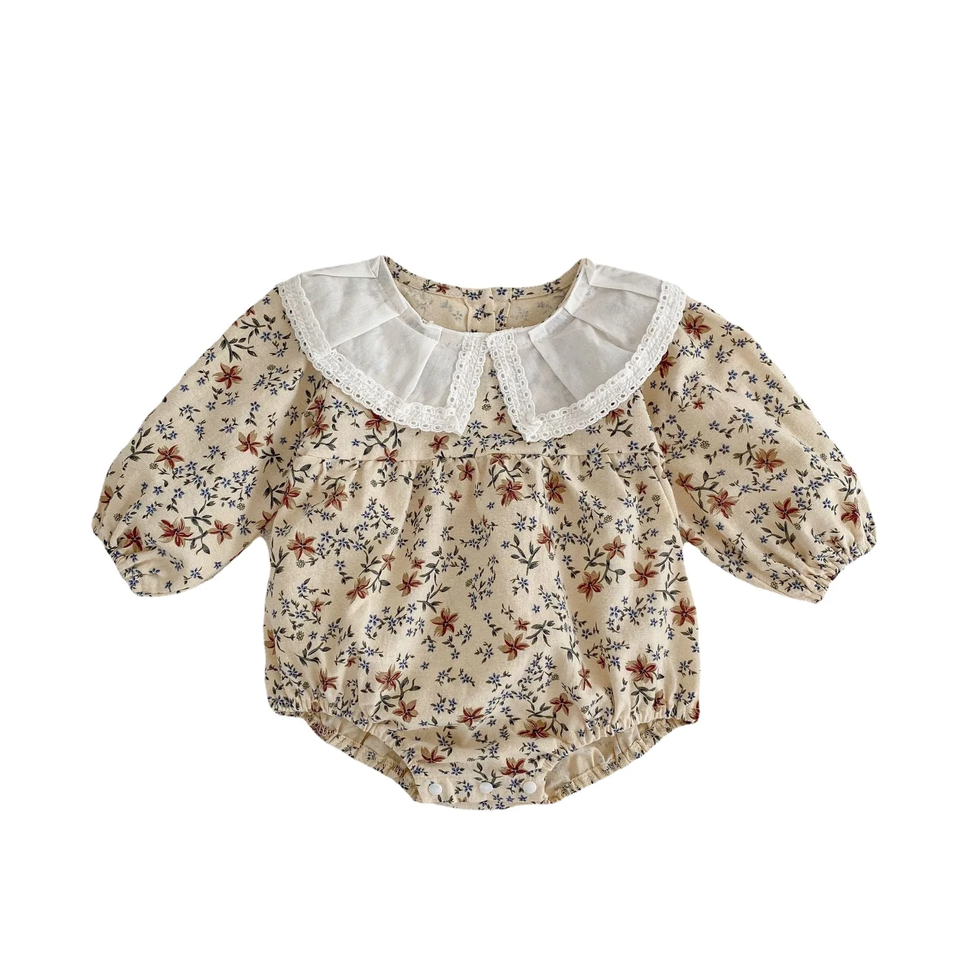 2023 Vintage flowers Newborn Baby Girls Clothes Long Sleeve Bodysuit Toddler Girls Cotton Embroidered Jumpsuit
2023 Vintage flowers Newborn Baby Girls Clothes Long Sleeve Bodysuit Toddler Girls Cotton Embroidered Jumpsuit