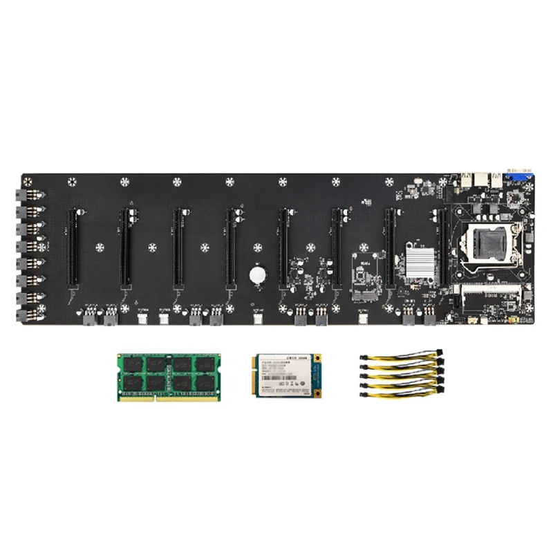HOT-ETH-B75 V1.0Y материнская плата поддерживает 8XPCIE 16X слот с 8 Гб DDR3 SODIMM RAM + 128 Гб MSATA SSD + 5 шт. шнур питания ETH материнская плата
HOT-ETH-B75 V1.0Y материнская плата поддерживает 8XPCIE 16X слот с 8 Гб DDR3 SODIMM RAM + 128 Гб MSATA SSD + 5 шт. шнур питания ETH материнская плата