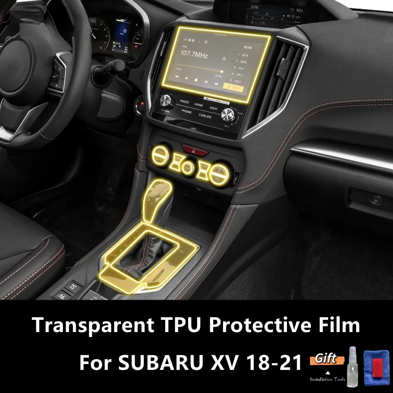 For SUBARU XV 18-21 Car Interior Center Console Transparent TPU Protective Film Anti-scratch Repair Film Accessories Refit
For SUBARU XV 18-21 Car Interior Center Console Transparent TPU Protective Film Anti-scratch Repair Film Accessories Refit